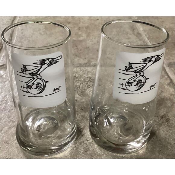 2 ~ Vintage 1970s BC Comics Johnny Hart Caveman Drinking Glasses ~ 5.25” - Picture 9 of 10